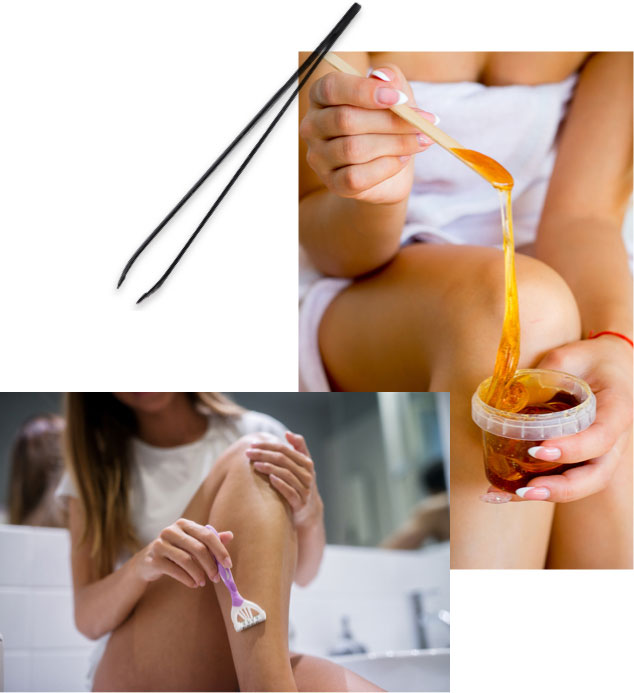 Geleneksel y&ouml;ntemlerle bikini b&ouml;lgesi temizliği resim