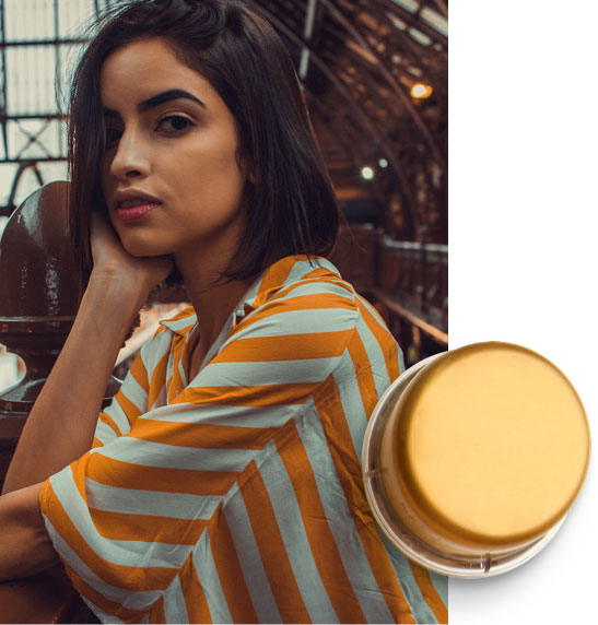 Sa&ccedil; parlaklığı resim