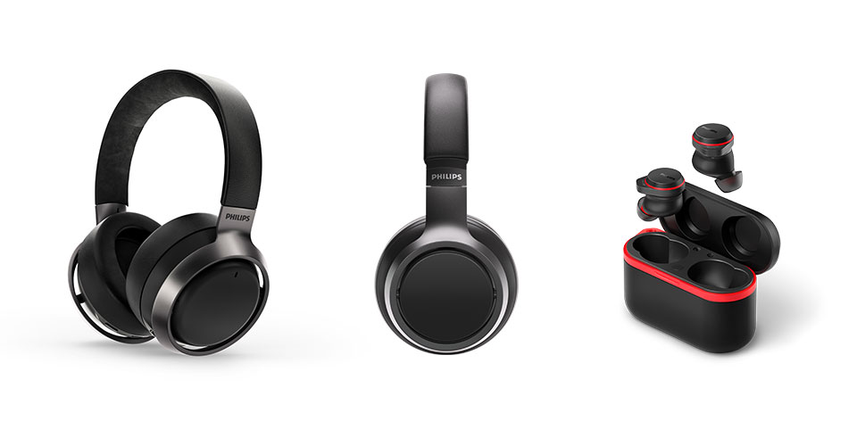 Philips g&uuml;r&uuml;lt&uuml; &ouml;nleyici kulaklık serisi