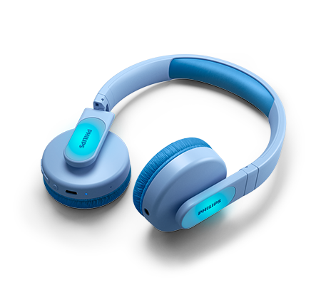 Philips K4206 &ccedil;ocuklar i&ccedil;in kablosuz kulak &uuml;st&uuml; kulaklık