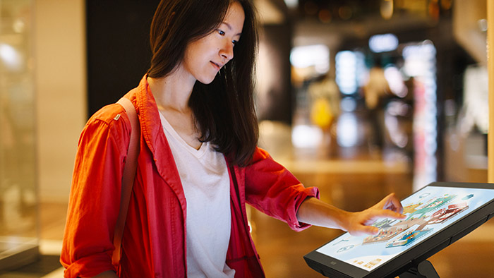 Dokunmatik monit&ouml;rler