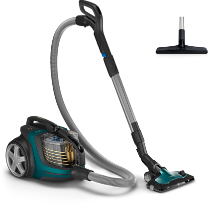 Philips torbasız elektrikli s&uuml;p&uuml;rge, Marathon Ultimate, XB9185/07, TriActive Ultra LED başlık, ergonomik tutma kolu ve sert zemin başlığı 