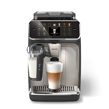 Philips 5500 LatteGo ile tek bir d&uuml;ğmeye dokunarak 20 sıcak ve soğuk i&ccedil;eceğin keyfini &ccedil;ıkarın