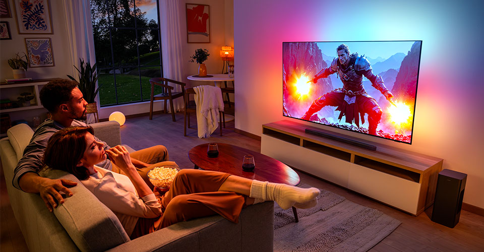 AI teknolojilerine sahip Ambilight TV'ler