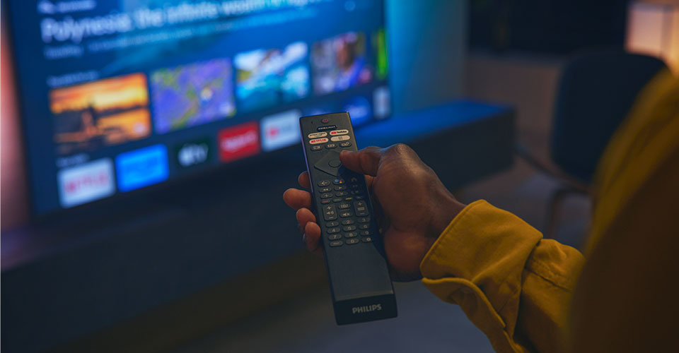 Ambilight TV'lerin uzaktan kontrol&uuml;