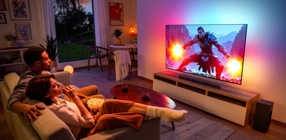 Ambilight TV'lerin film &ouml;zelliği